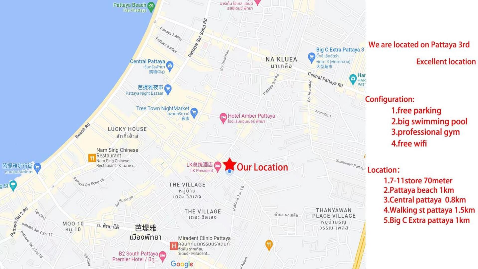Pattaya City Center Residence K Exterior photo